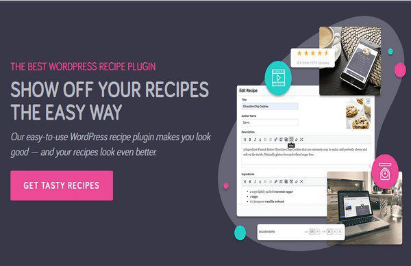 Tasty Recipes WordPress: ПРОСТОЙ И КРАСИВЫЙ СПОСОБ ПРОДЕМОНСТРИРОВАТЬ СВОИ РЕЦЕПТЫ​
