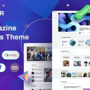 Шикарная тема для блога Blogar - Блог WordPress тема на русском языке