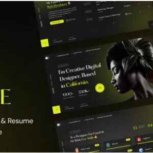 резюме WordPress тема