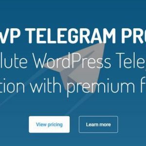 WP Telegram Pro - это Премиум-версия WP Telegram для полной интеграции WordPress  - Telegram с мощными функциями
