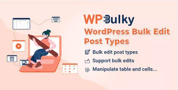 WPBulky – Массовое редактирование типов записей WordPress
