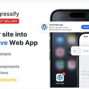 СКАЧАТЬ - Progressify - веб-приложение (PWA) для WordPress - создание сайта для мобильных устройств на русском языке