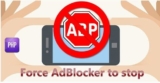 Force AdBlocker — плагин для остановки адблокера