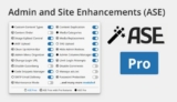 Admin and Site Enhancements (ASE) Pro v8.0.0 — улучшения и ускорения сайта