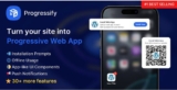 Progressify 1.4.0 — веб-приложение (PWA) для WordPress — создание сайта для мобильных устройств