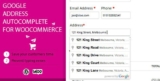 Автозаполнение Google адрес для WooCommerce