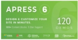 Apress v6.0.0 — многоцелевая тема wordpress