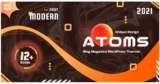 Atoms — тема журнала и блога WordPress
