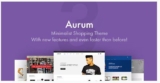 Aurum v3.33 — WordPress и WooCommerce тема для покупок