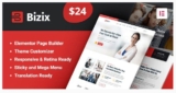 Bizix v2.0.2 — Corporate and Business WordPress Theme