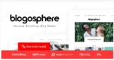 Blogosphere v1.0.7 — Тема многоцелевого блога