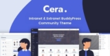 Cera — wordpress тема сообщества интрасети