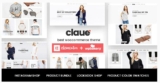 Claue — Чистая, минимальная тема  для WooCommerce на Elementor