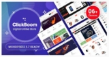 ClickBoom v1.6.6 — тема WordPress для цифрового WooCommerce магазина