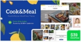 Cook&Meal v1.0 — WordPress Тема для блога о еде и рецептах