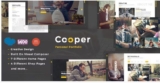 Cooper v5.2 — Креативная wordpress тема для портфолио
