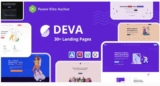 Deva v1.0.5 — 30+ Landing Pages