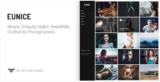 Eunice v1.8.1 — тема WordPress для фотографического портфолио
