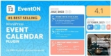 EventON 5.0.6 + add-ons — WordPress Плагин календаря событий