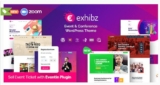 Exhibz v2.4.5 — Тема WordPress для конференций