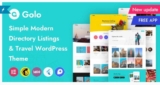Golo v1.4.6 — каталог и объявления, тема WordPress для путешествий