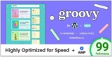 Groovy v2.3.0 — Современный и легкий блог для WordPress