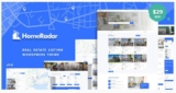 HomeRadar — WordPress тема по недвижимости
