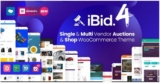 iBid v4.0.4 — Тема WooCommerce для аукционов