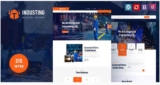 Industing v1.0 — WordPress тема для промышленного и производственного бизнеса