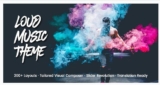Loud v2.1.1 — современная тема WordPress для музыкальной индустрии