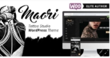 Maori — WordPress тема для тату-студии