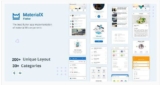 MaterialX Flutter v2.1 — компоненты пользовательского интерфейса Flutter Material Design 2.1