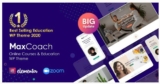 MaxCoach v2.3.0 — Online Courses & Education WP Theme