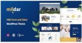 Mildar v1.0.2 — WordPress тема молочной фермы и молока