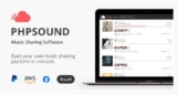 PHPSound v6.5.0 — платформа для обмена музыкой