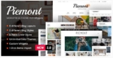 Piemont wordpress theme — тема для блога wordpress о путешествиях и образа жизни