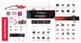 Sayara — Тема WooCommerce WordPress для магазина автозапчастей