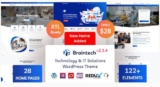 Braintech v2.4.6 — WordPress тема для технологий и IT-решений