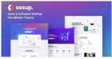 Sasup v1.0.0 — WordPress тема для Sass Landing