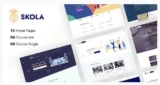 Skola v1.0.0 — тема WordPress для онлайн-курсов LMS