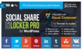 Поделиться в Соц сетях & Соц. Замок Pro плагин