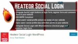 Heateor Social Login WordPress — wordpress вход через Яндекс, Вконтакте, Майл ру, Одноклассники и ещё кучу соц сетей