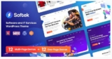 Softek v3.0.2 — WordPress тема для программного обеспечения и ИТ-решений