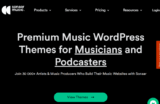Sonaar Music v4.26 – Премиум музыкальные темы WordPress для музыкантов и подкастеров
