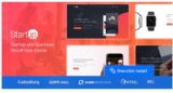 Startup Company v1.1.3 — тема WordPress для бизнеса и технологий