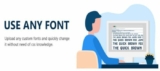Use Any Font PRO 6.3.11 — Вставьте любой шрифт на свой сайт.