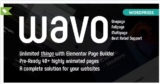 Wavo v2.1.9 — Креативное портфолио и тема агентства