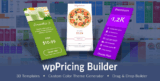 WP Pricing Table Builder — Адаптивная таблица цен, плагин для WordPress