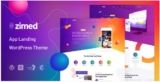Zimed — App Landing WordPress Theme — Тема Лендинг